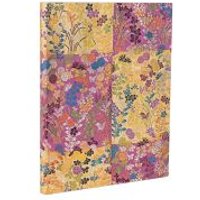 Kara-Ori Pink (Japanese Kimono) Ultra Lined Softcover Flexi Journal (Elastic Band Closure)