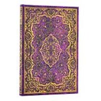 Picaresque Mini Unlined Hardcover Journal (Elastic Band Closure)