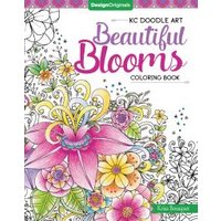KC Doodle Art Beautiful Blooms Coloring Book