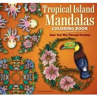 Tropical Island Mandalas Coloring Book