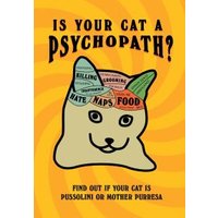 Is Your Cat a Psychopath?