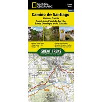 Camino De Santiago -Camino Frances 1 of 4 Map