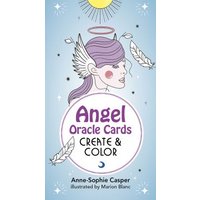 Angel Oracle Cards: Create and Color