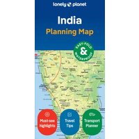 Lonely Planet India Planning Map