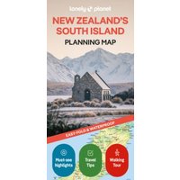 Lonely Planet New Zealand's South Island Planning Map
