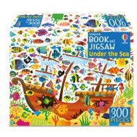 Book and Jigsaw Under the Sea
