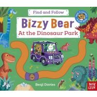 Bizzy Bear. At the Dinosaur Park