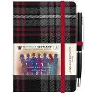WTCCN: Auld Lang Syne Grey (EUDR) :Mini & Pen: 10.5X7.5cm; Hardback: Left Blank, Right Ruled (96Pp)