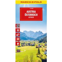Austria Marco Polo Map