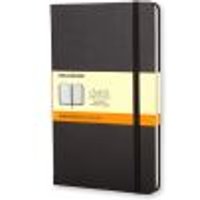 Moleskine Large Ruled Hardcover Notebook Black
