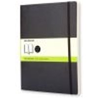Moleskine Soft Extra Large Plain Notebook Black