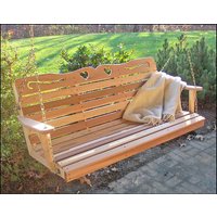 5' Red Cedar American Sweetheart Porch Swing