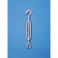 Gael Force Galvanised Forged Straining Screw Hook & Eye