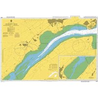 Admiralty Chart 1890 Cromarty Firth Invergordon to Dingwall