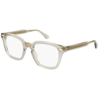 Gucci - GG0184O Womans Glasses Grey Crystal and Gold Damaged