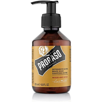 Proraso Men's Beard Wash 500ml Wood & Spice in Yellow