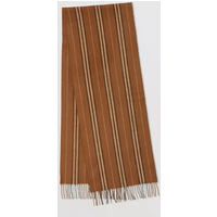 Burberry - Chestnut Brown Icon Stripe Scarf