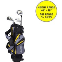 Tour Edge Hot Launch HL-J Junior Golf Set - Yellow (Ages 3-6)