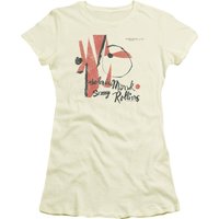 Thelonious Monk Sonny Rollins S/S Junior Women's T-Shirt Sheer Cream