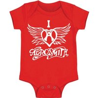 Aerosmith Baby Romper T-Shirt - I Heart Aerosmith Design - Image 2