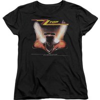 ZZ Top Eliminator Cover S/S Women's T-Shirt Black