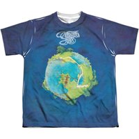 Yes Fragile Youth Sublimated Crew T-Shirt White