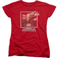 ZZ Top Deguello Cover S/S Women's T-Shirt Red
