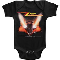 ZZ Top Eliminator Cover Black Baby Onesie T-Shirt