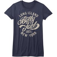 Billy Joel Long Island Navy Junior Women's T-Shirt