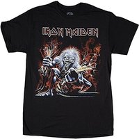 Iron Maiden Real Live Wire Men's Black T-Shirt