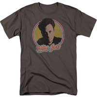 Billy Joel Billy Joel Adult 18/1 T-Shirt Charcoal