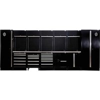 BUNKER, Bunker Modular Storage Combo With Stainless Steel Worktop (25 Piece) BUNKER, Bunker Modular Storage Combo With Stainless Steel Worktop (25 Piece)