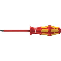 Wera, Wera Kraftform Plus 168I VDE Insulated Square Screwdriver Robertson Tip 2 100mm Wera, Wera Kraftform Plus 168I VDE Insulated Square Screwdriver Robertson Tip 2 100mm