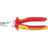 Knipex, Knipex VDE Insulated High Leverage Combination Pliers 180mm Knipex, Knipex VDE Insulated High Leverage Combination Pliers 180mm