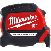 Milwaukee, Milwaukee MAG Tape Measure Metric Metric 10m 27mm Milwaukee, Milwaukee MAG Tape Measure Metric Metric 10m 27mm