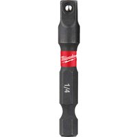 Milwaukee, Milwaukee Shockwave Hex Impact Adaptor 1/4 Milwaukee, Milwaukee Shockwave Hex Impact Adaptor 1/4