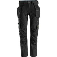 Snickers, Snickers 6208 Lite Work Stretch Trousers Holster Pockets Black 30 Snickers, Snickers 6208 Lite Work Stretch Trousers Holster Pockets Black 30
