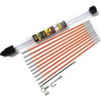 CK Tools, CK Mighty Rod 3.3 Metre Tool Box Cable Rod Set CK Tools, CK Mighty Rod 3.3 Metre Tool Box Cable Rod Set