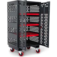 Armorgard, Armorgard Mobile Mesh Secure Fittings and Fixings Cabinet 1000mm 750mm 1560mm Armorgard, Armorgard Mobile Mesh Secure Fittings and Fixings Cabinet 1000mm 750mm 1560mm