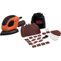 Black and Decker, Black and Decker Mouse Sander with Accessories and Bag Black and Decker, Black and Decker Mouse Sander with Accessories and Bag