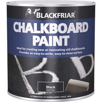 Blackfriar, Blackfriar Chalkboard Paint for Renovating or Creating Chalkboards Black 250ml Blackfriar, Blackfriar Chalkboard Paint for Renovating or Creating Chalkboards Black 250ml