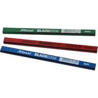 Blackedge, Blackedge Assorted Carpenters Pencils Pack of 12 Blackedge, Blackedge Assorted Carpenters Pencils Pack of 12