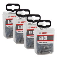 Bosch Professional, Bosch Expert 100 Piece Tic Tac Box Extra Hard Pozi Screwdriver Bit Set PZ2 25mm Pack of 100 Bosch Professional, Bosch Expert 100 Piece Tic Tac Box Extra Hard Pozi Screwdriver Bit Set PZ2 25mm Pack of 100