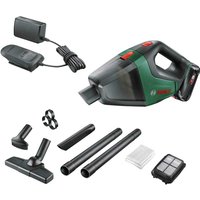 Bosch Home and Garden, Bosch UNIVERSALVAC 18v Cordless Hand Vacuum Cleaner 1 x 1.5ah Li-ion Charger No Case Bosch Home and Garden, Bosch UNIVERSALVAC 18v Cordless Hand Vacuum Cleaner 1 x 1.5ah Li-ion Charger No Case