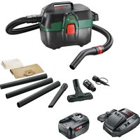 Bosch Home and Garden, Bosch ADVANCEDVAC 18V-8 18v Cordless Portable Wet and Dry Vacuum Cleaner 8L 1 x 4ah Li-ion Charger No Case Bosch Home and Garden, Bosch ADVANCEDVAC 18V-8 18v Cordless Portable Wet and Dry Vacuum Cleaner 8L 1 x 4ah Li-ion Charger No Case