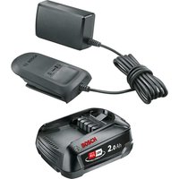 Bosch Home and Garden, Bosch Genuine GREEN P4A 18v Cordless Li-ion Battery 2ah and Standard Charger 2ah Bosch Home and Garden, Bosch Genuine GREEN P4A 18v Cordless Li-ion Battery 2ah and Standard Charger 2ah