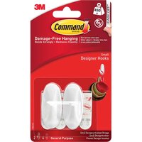 COMMANDâ„¢, Command Small Hooks - White COMMANDâ„¢, Command Small Hooks - White