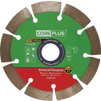 Coreplus, Coreplus Top Twelve General Purpose Diamond Blade 125mm Coreplus, Coreplus Top Twelve General Purpose Diamond Blade 125mm