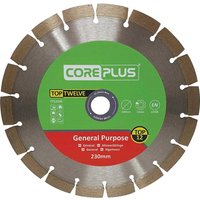 Coreplus, Coreplus Top Twelve General Purpose Diamond Blade 230mm Coreplus, Coreplus Top Twelve General Purpose Diamond Blade 230mm
