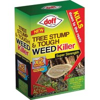 Doff, Doff Tree Stump and Tough Weed Killer Sachets Pack of 2 Doff, Doff Tree Stump and Tough Weed Killer Sachets Pack of 2